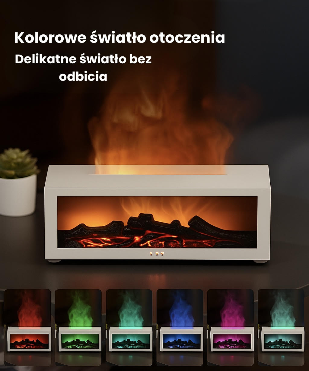 DZIKI PŁOMIEŃ🔥 – aromadyfuzor z efektem ognia