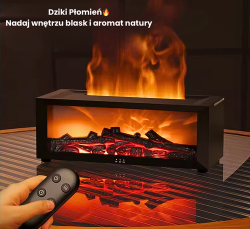 DZIKI PŁOMIEŃ🔥 – aromadyfuzor z efektem ognia